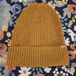 Madewell Golden Ribbed Beanie